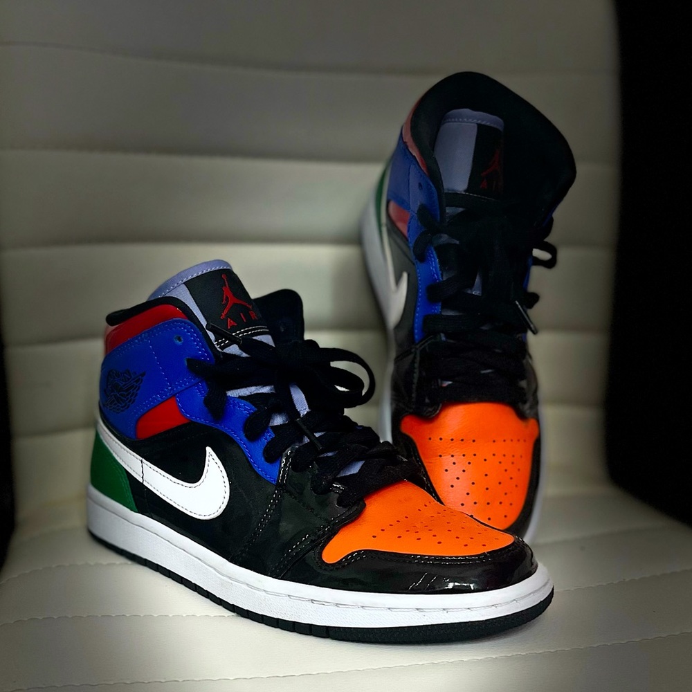 jordan 1 retro “multi patent” in box